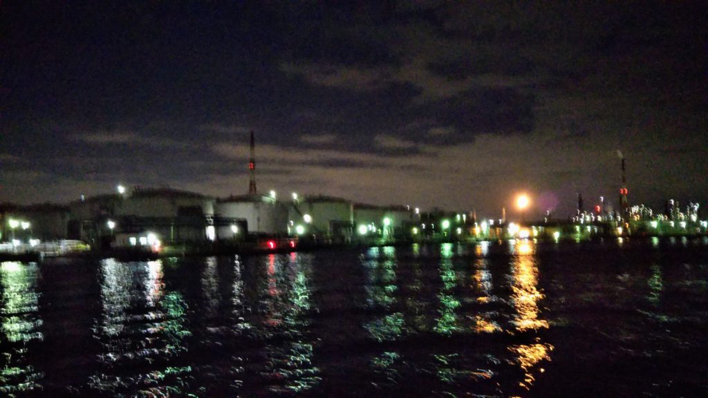 京浜工業地帯夜景