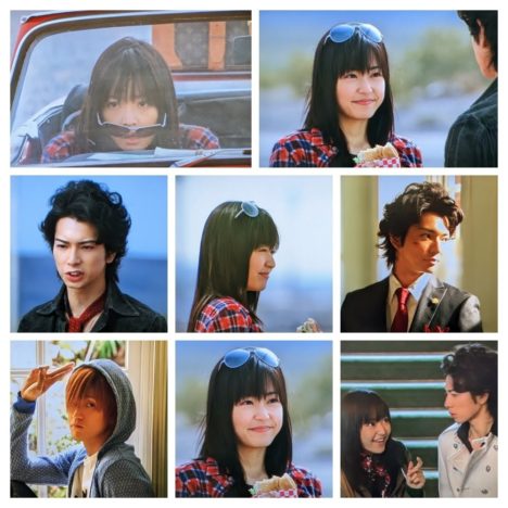 映画『花より男子ファイナル』出演の井上真央さん、松本潤さん、小栗旬さん、藤木直人さん。さすがにかっこいいです。