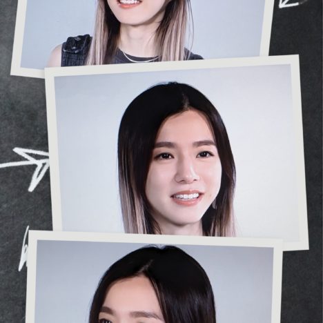 波瑠さんのコラージュ。