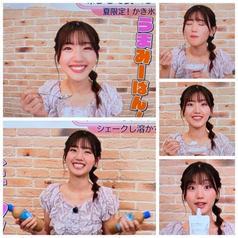 『ゴチ26』参戦の小芝風花ちゃん。風花ちゃん、3位抜けおめでとう🎉。制服に担々麺の汁が…あるある