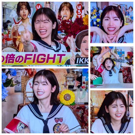 『ゴチ26』参戦の小芝風花ちゃん。花火を楽しんでる風花ちゃん、こっちまで楽しくなるな