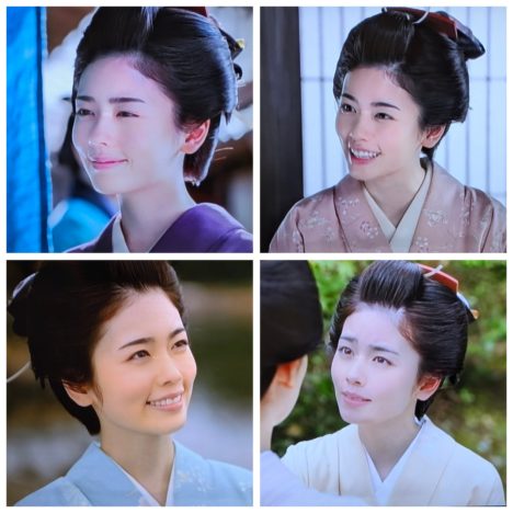 ドラマ『彼女はキレイだった』出演の小芝風花ちゃんと白石聖さん。お宝ショットですね